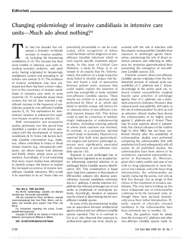(PDF) Objective rather than subjective evaluation of prognosis in ...