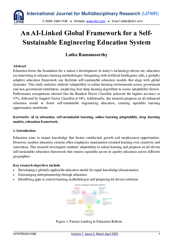 (PDF) An AI-Linked Global Framework for a Self-Sustainable Engineering ...