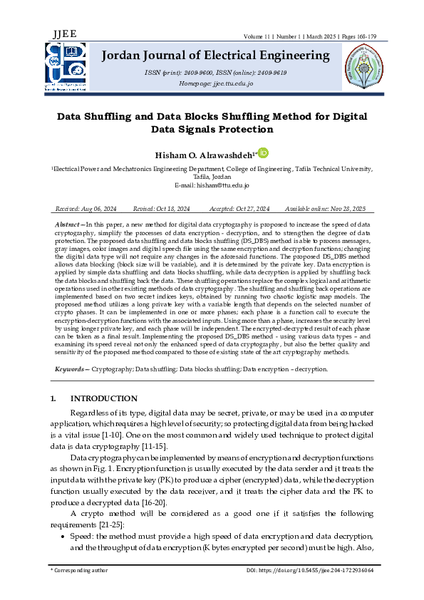 (PDF) Data Shuffling and Data Blocks Shuffling Method for Digital Data ...