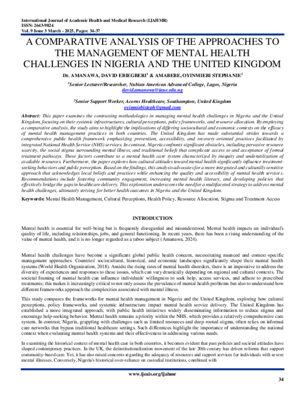 (PDF) A COMPARATIVE ANALYSIS OF THE APPROACHES TO THE MANAGEMENT OF ...