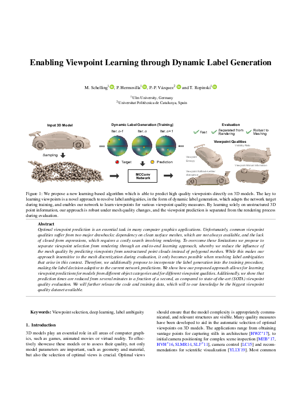 (PDF) Enabling Viewpoint Learning through Dynamic Label Generation