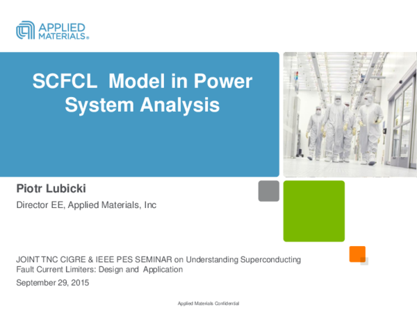 (PDF) SCFCL Model in Power System Analysis Software Rev