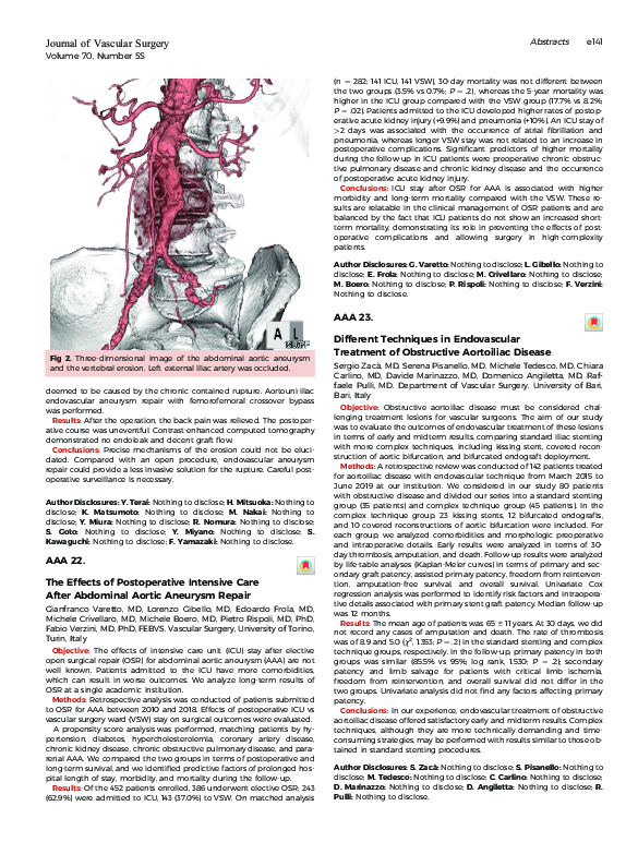 (PDF) AAA 22. The Effects of Postoperative Intensive Care After ...