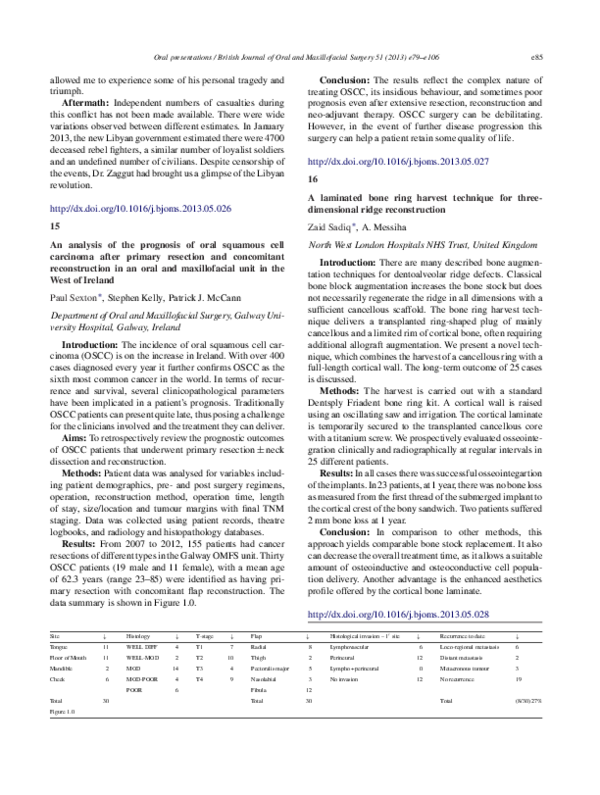 (PDF) A laminated bone ring harvest technique for three-dimensional ...