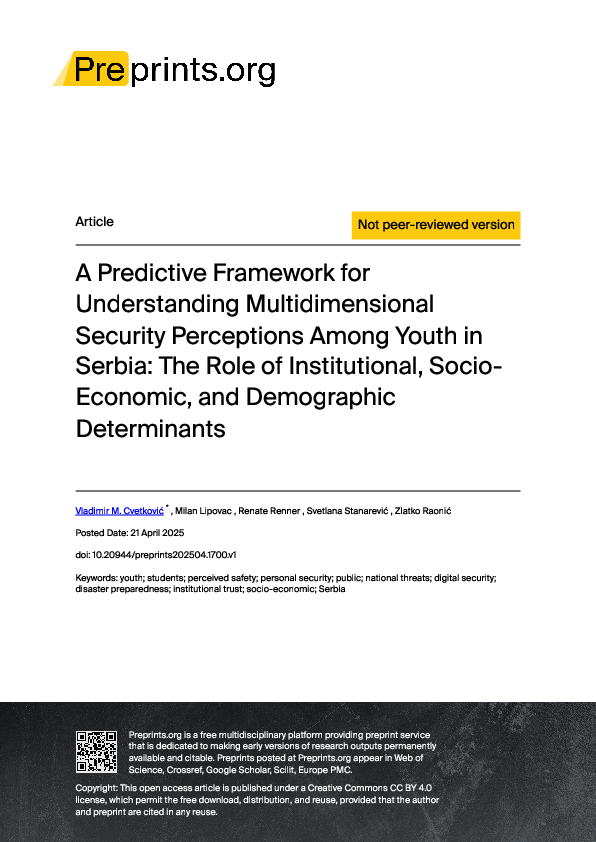 (PDF) A Predictive Framework for Understanding Multidimensional ...