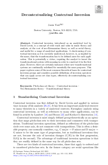 (PDF) Decontextualizing Contextual Inversion