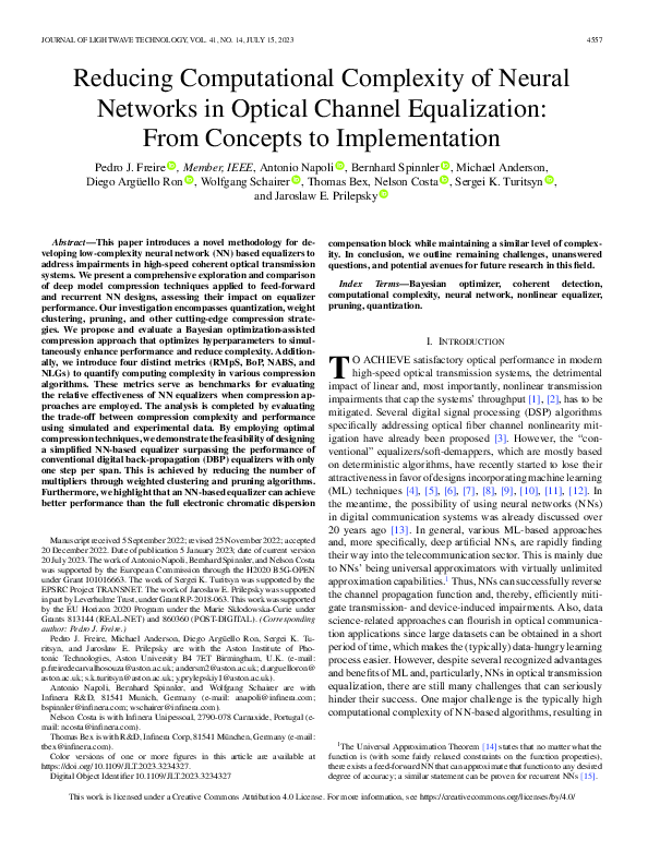(PDF) Reducing Computational Complexity of Neural Networks in Optical ...