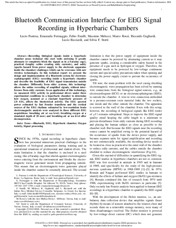 (PDF) Bluetooth Communication Interface for EEG Signal Recording in ...
