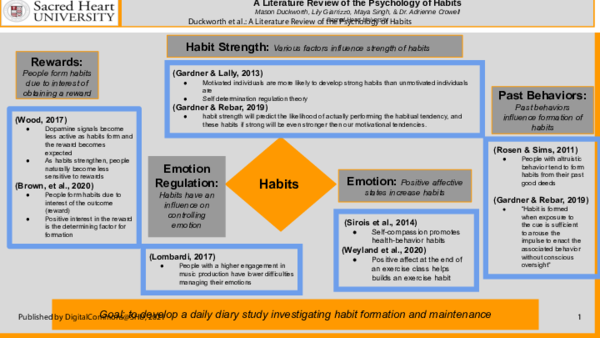 (PDF) A Literature Review of the Psychology of Habits
