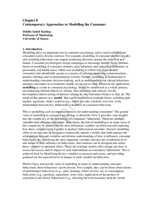 (PDF) Quantitative Research Methods in Consumer Psychology