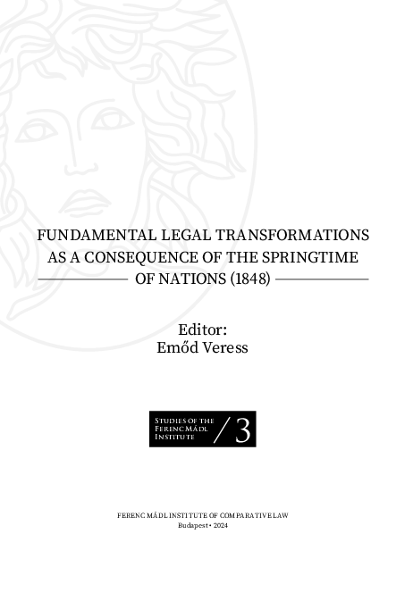 (PDF) The April Laws of 1848. Foundations of a Constitutional ...
