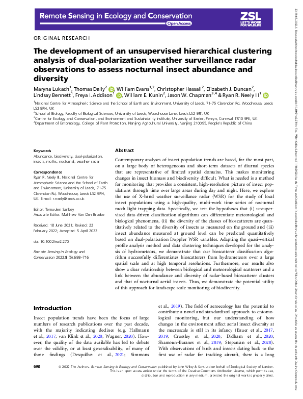 (PDF) The development of an unsupervised hierarchical clustering ...