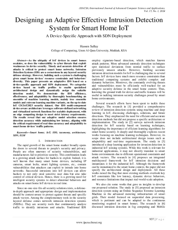 (PDF) Designing an Adaptive Effective Intrusion Detection System for ...