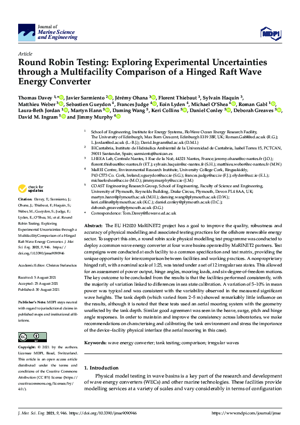 (PDF) Round Robin Testing: Exploring Experimental Uncertainties through ...