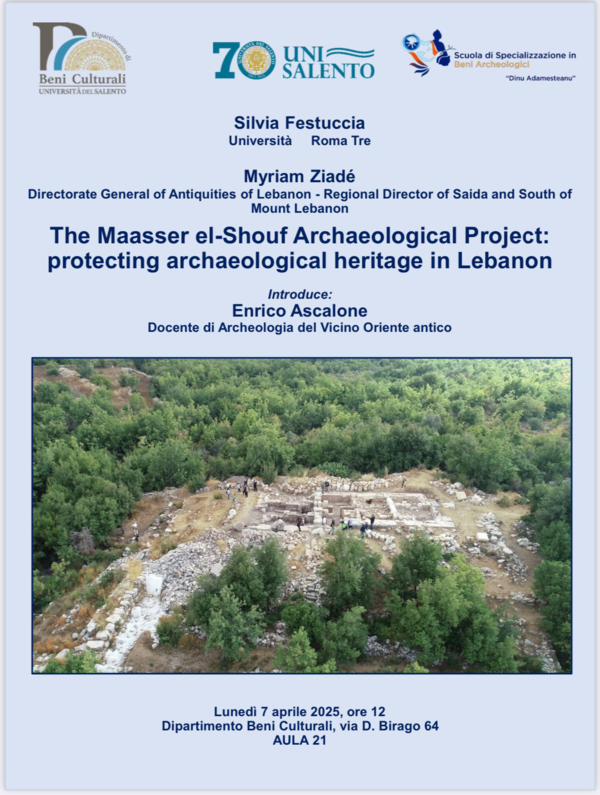 (PDF) The Maasser el-Shouf Archaeological Project: protecting ...