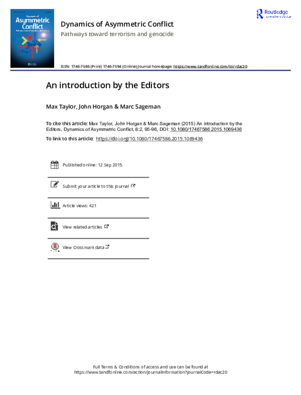 (PDF) An introduction by the Editors