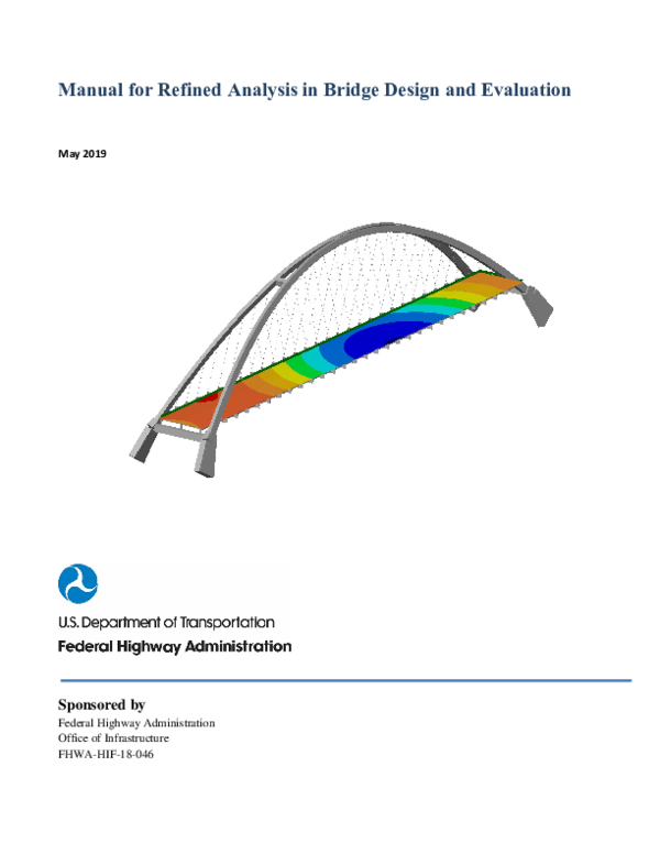 (PDF) Manual for Refined Analysis in Bridge Design and Evaluation
