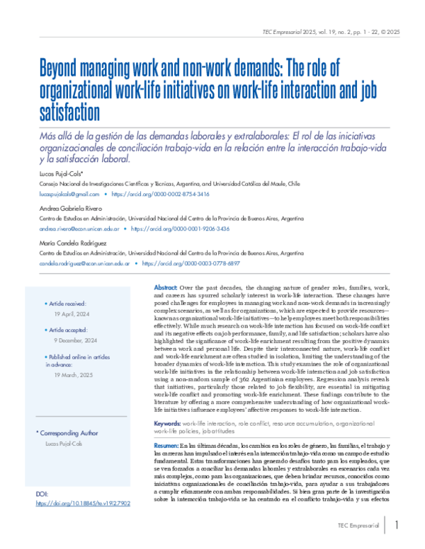 (PDF) Beyond managing work and non-work demands: The role of ...