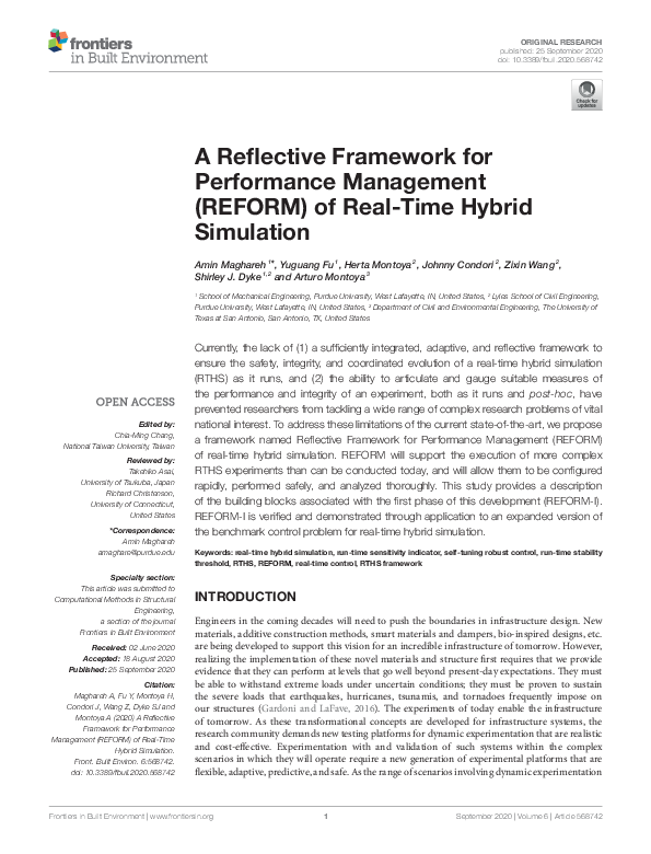 (PDF) A Reflective Framework for Performance Management (REFORM) of ...