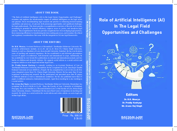 (PDF) Role of Artificial Intelligence (AI) In The Legal Field ...