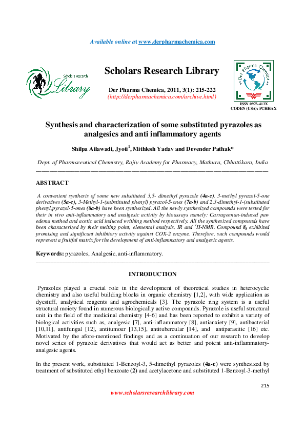 (PDF) Scholars Research Library