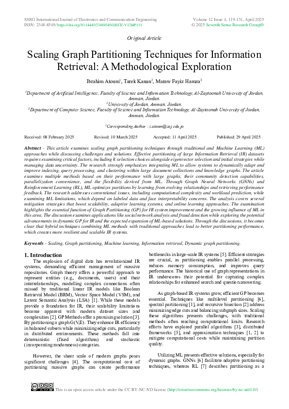 (PDF) Scaling Graph Partitioning Techniques for Information Retrieval ...