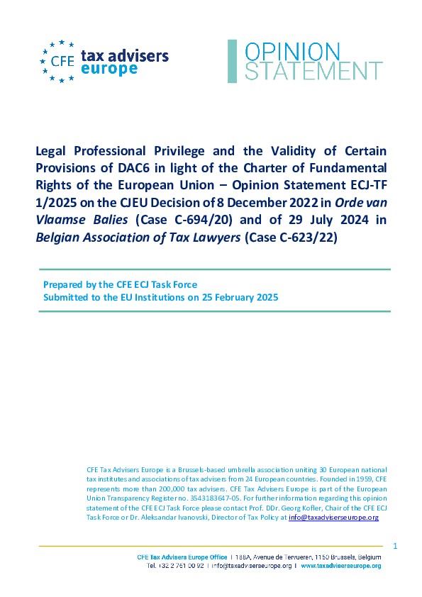 (PDF) Legal Professional Privilege and the Validity of Certain ...