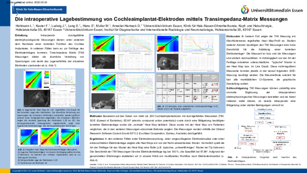 (PDF) Intraoperative localization of the electrode of the cochlear ...