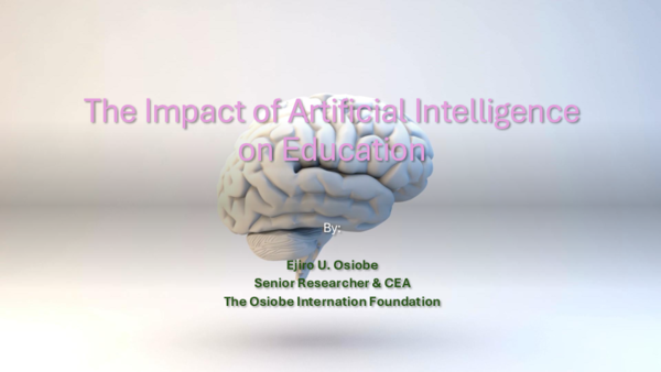 (PDF) The Impact of Artificial Intelligence on Education