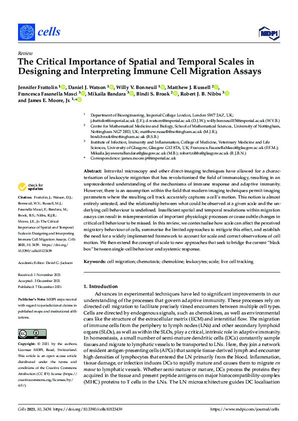 (PDF) The Critical Importance of Spatial and Temporal Scales in ...