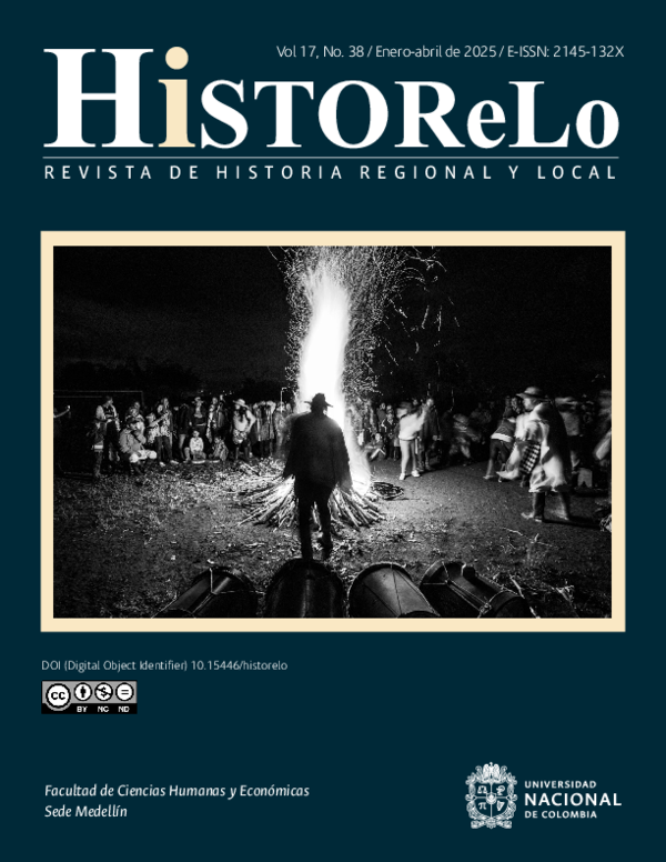 First page of “Editorial Vol. 17 Núm. 38 (2025): Enero-abril. Tema abierto”