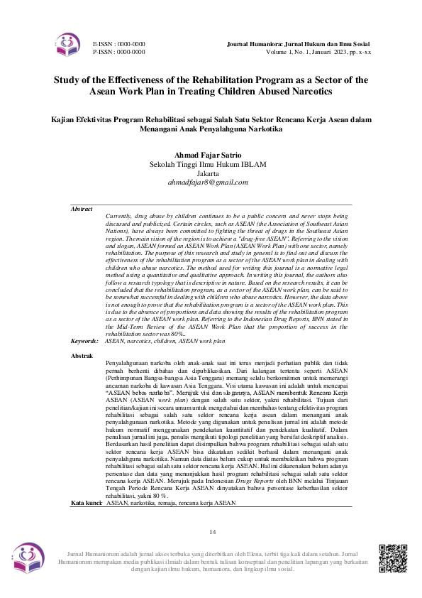 (PDF) Study of The Effectiveness of The Rehabilitation Program as a ...