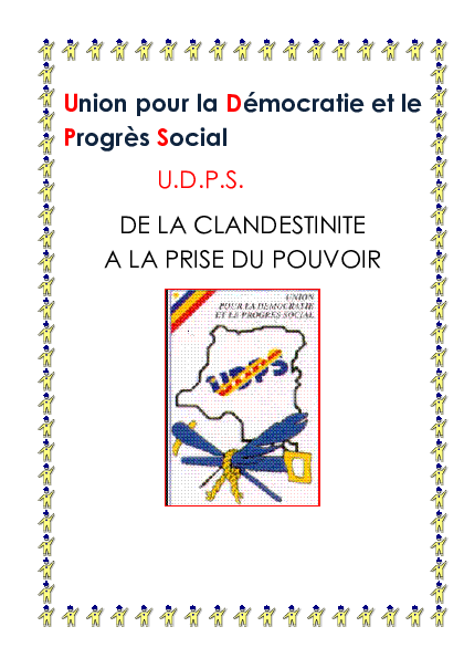 (PDF) LE PASSE DE L'UDPS FIN DE LA CLANDESTRINITE A LA PRISE DE POUV