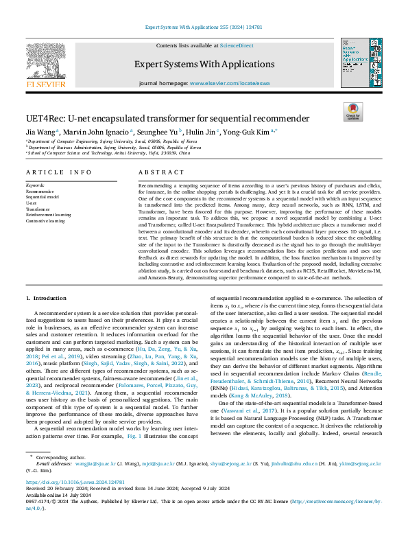 (PDF) Expert Systems With Applications