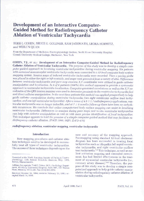 (PDF) Development of an Interactive Computer-Guided Method for ...