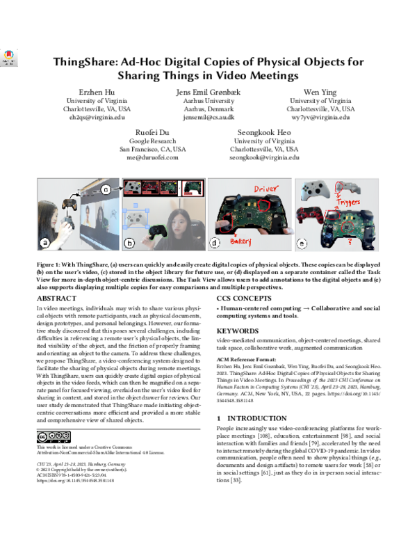 (PDF) ThingShare: Ad-Hoc Digital Copies of Physical Objects for Sharing ...