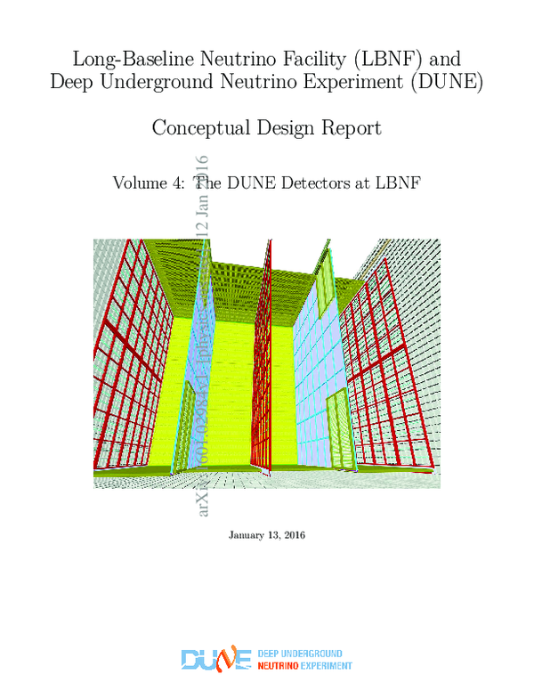 (PDF) Long-Baseline Neutrino Facility (LBNF) and Deep Underground ...