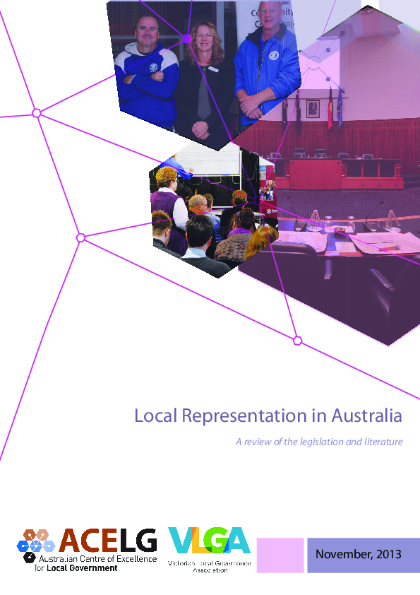 (PDF) Local representation in Australia: a review of the legislation ...
