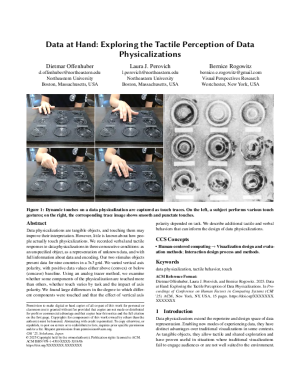 (PDF) Data at Hand: Exploring the Tactile Perception of Data ...
