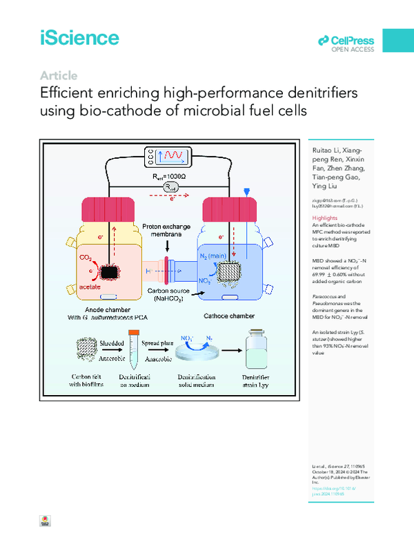 (PDF) Efficient enriching high-performance denitrifiers using bio ...