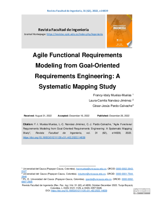 (PDF) Agile Functional Requirements Modeling from Goal-Oriented ...