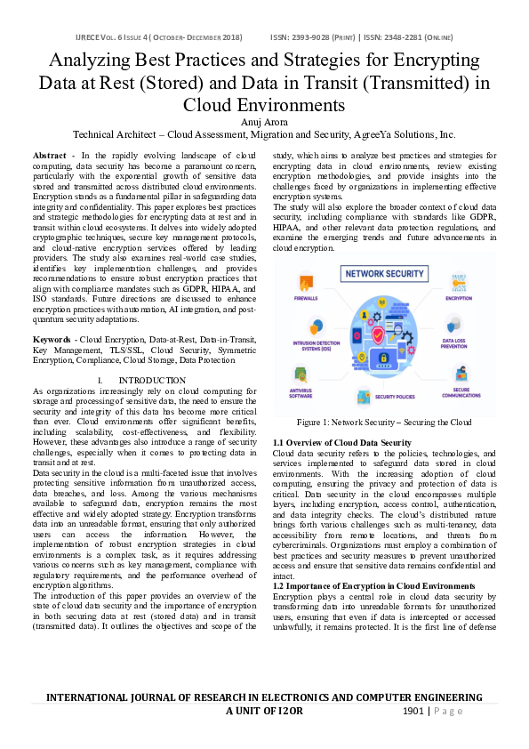 (PDF) Analyzing Best Practices and Strategies for Encrypting Data at ...