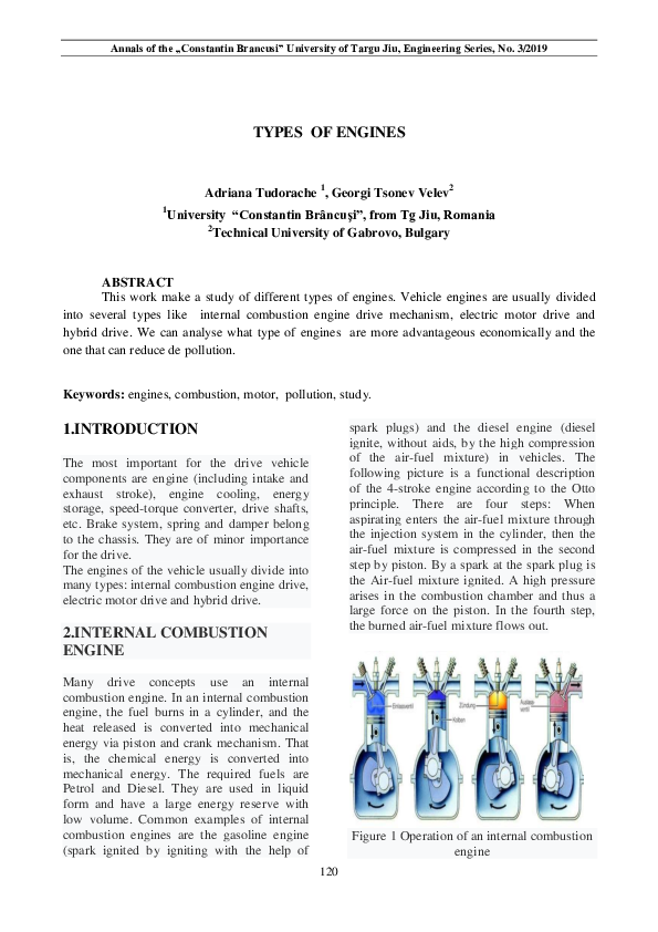 (PDF) Types of Engines
