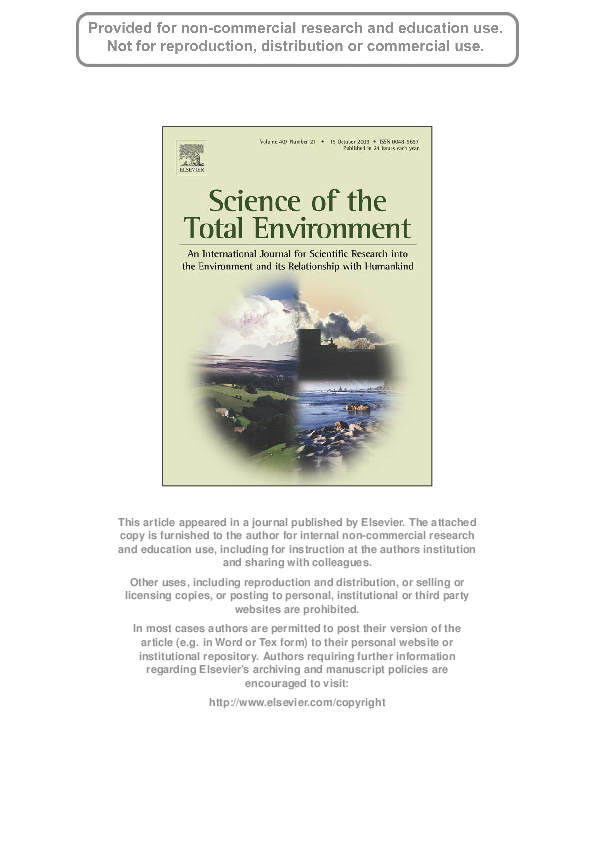 (PDF) Multivariate analysis of the spatial patterns of 8 trace elements ...