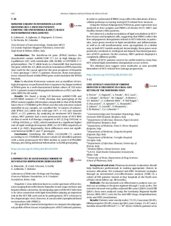 (PDF) Cost-efficacy analysis of chronic hepatitis B treatment in a real ...