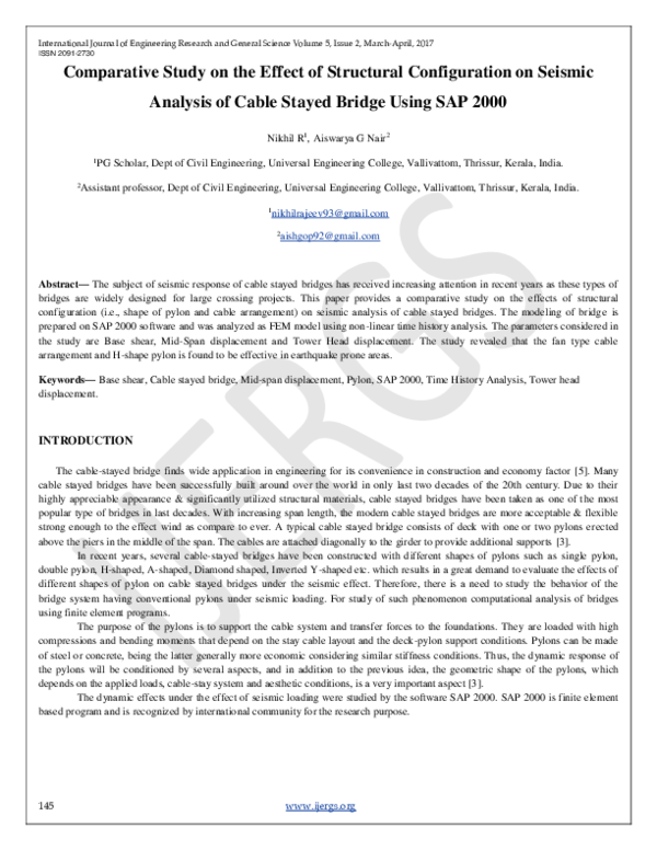 (PDF) Comparative Study on the Effect of Structural Configuration on ...