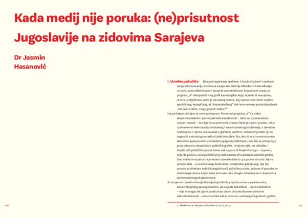 (PDF) Kada medij nije poruka: (ne)prisutnost Jugoslavije na zidovima ...