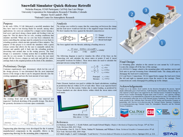(PDF) Snowfall Simulator Quick-Release Retrofit