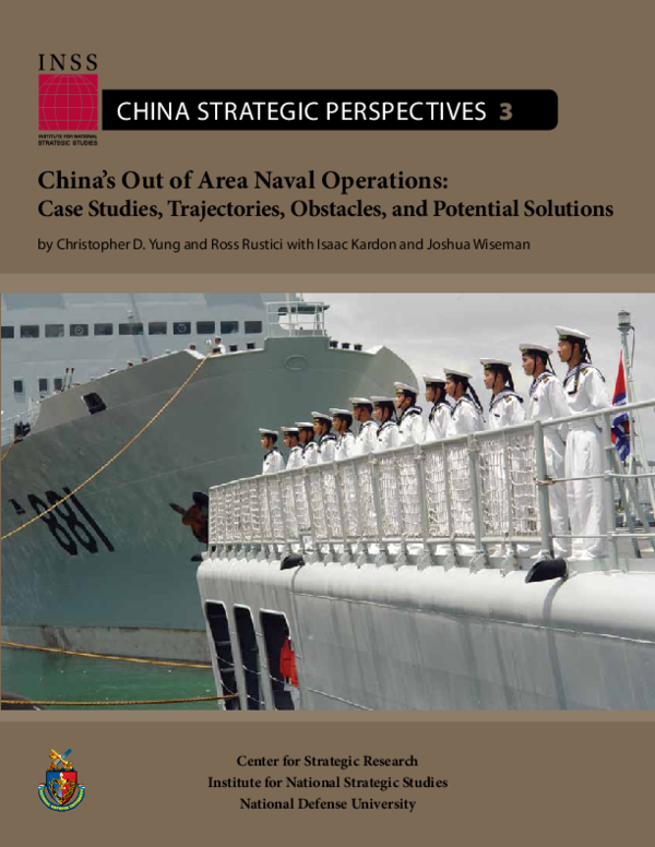 (PDF) China's Out of Area Naval Operations: Case Studies, Trajectories ...