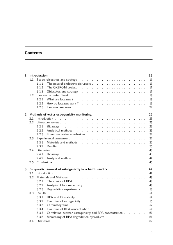 (PDF) Degradation of estrogenic endocrine disruptors by laccases: from ...
